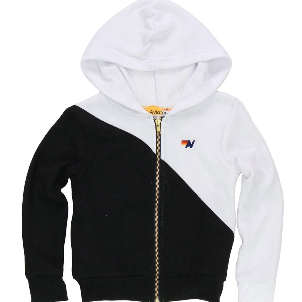 Aviator Nation Glider Zip Hoodie Gently Worn